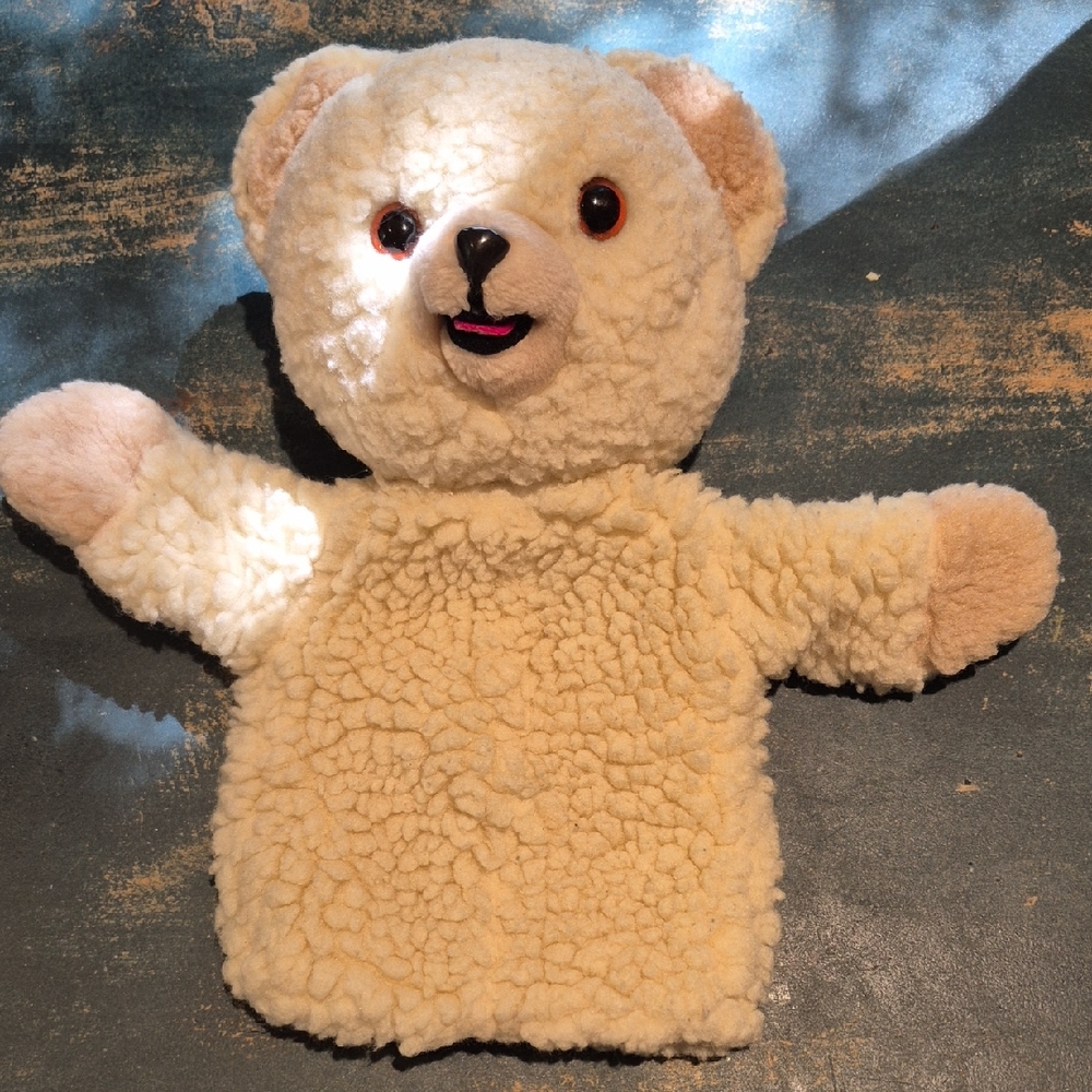 Vintage Snuggle Fabric Softener Bear Puppet